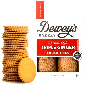 9 cookies (28 g) Triple Ginger Cookie Thins