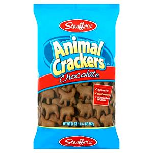 9 cookies (30 g) Whole Wheat Chocolate Animal Cookies