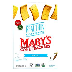 9 crackers (30 g) Real Thin Crackers Sea Salt
