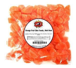 9 each (45 g) Gummy Orange Fresh and Juicy Candies
