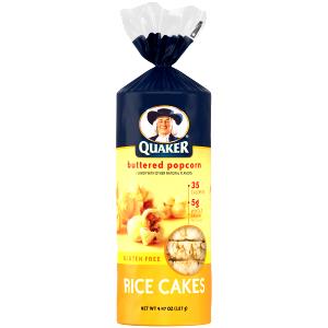 9 Grams Rice Cake, Butter Popped Corn