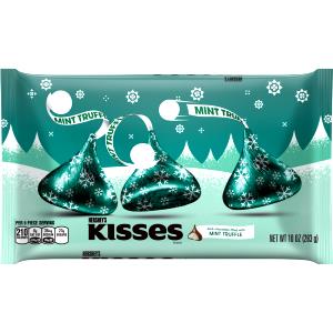 9 kisses (41 g) Mint Truffle Dark Chocolate Kisses