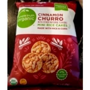 9 mini rice cakes (16 g) Cinnamon Churro Mini Rice Cakes
