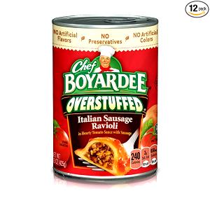 9 pieces (145 g) Square Sausage Ravioli