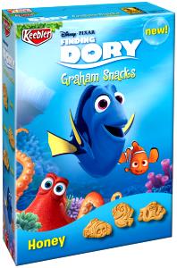 9 pieces (29 g) Finding Dory Graham Snacks