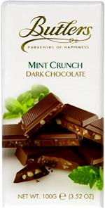 9 pieces (30 g) Dark Chocolate Mint Crunch
