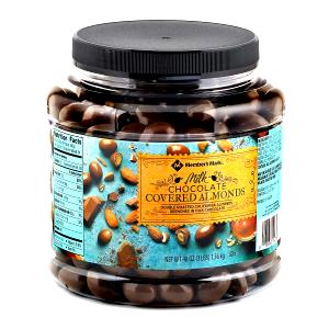 9 pieces (30 g) Milk Chocolate Covered Almonds