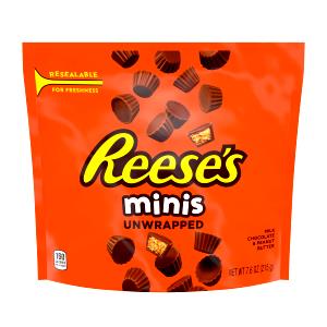 9 pieces (32 g) Unwrapped Mini Peanut Butter Cups