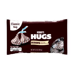 9 pieces (40 g) Kisses Hugs