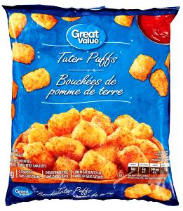 9 pieces (86 g) Seasoned Tater Puffs