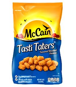 9 pieces (86 g) Taters