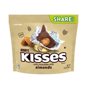 9 Pieces Kisses - Milk Chocolate With Almond