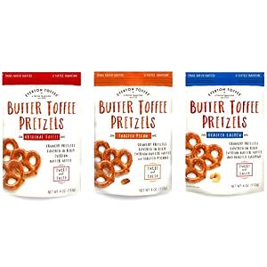 9 pretzels (28 g) Butter Toffee Pretzels