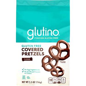 9 pretzels (30 g) Gluten Free Chocolate-Covered Pretzels