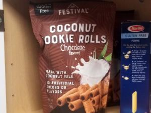 9 rolls (30 g) Coconut Cookie Rolls