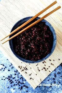 1 1/4 cups cooked (210 g) Organic Forbidden Rice