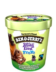 1/2 Cup Frozen Yogurt, Phish Food