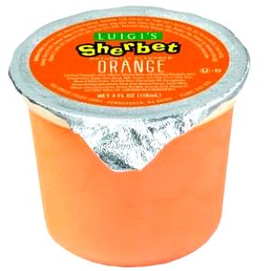 1/2 Cup Sherbet, Orange