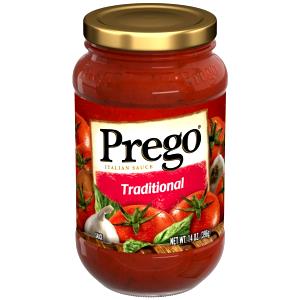 1/2 Cup Tomato Sauce with Herbs and Cheese (Canned)