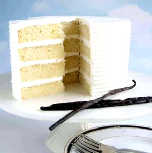 1 2-layer Cake Serving (8 Or 9 Dia, 4 High) Butter Cake with Icing