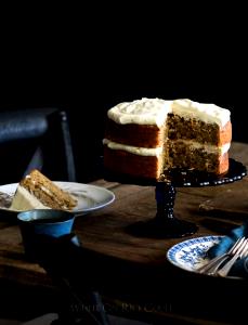 1 2-layer Cake Serving (8 Or 9 Dia, 4 High) Zucchini Cake