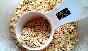 1/3 Cup Oatmeal, Instant Rolled Oats