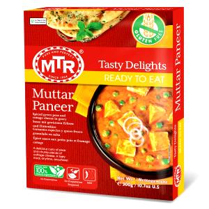 1/3 package (100 g) Mutter Paneer