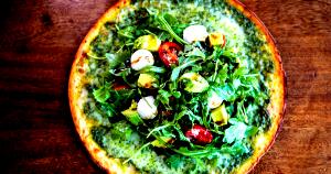 1/3 pizza (132 g) Organic Arugula, Pesto & Tomatoes Pizza