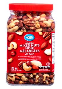 1/4 cup (33 g) Deluxe Mixed Nuts