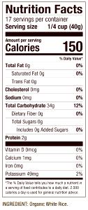 1/4 cup (40 g) White Rice Flour