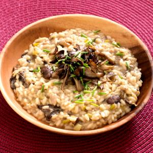 1/4 cup (45 g) Risotto with Porcini Mushrooms