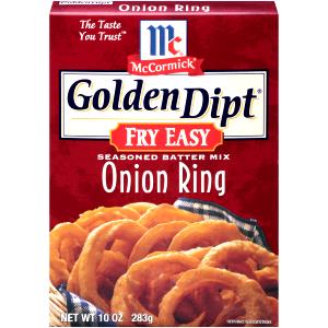 1/4 Cup Batter Mix, Onion Ring