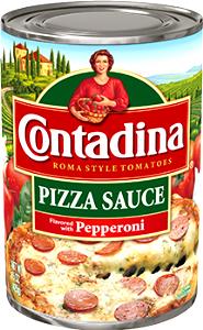 1/4 Cup Pizza Sauce, Flavored With Pepperoni
