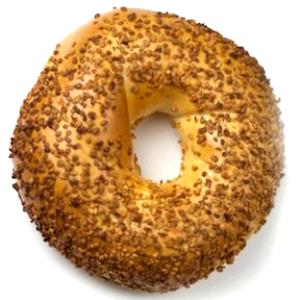 1 bagel (122 g) Garlic Bagel