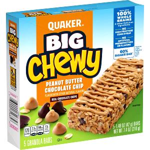 1 bar (29 g) Peanut Butter Chocolate Chip Chewy Granola Bar (29g)