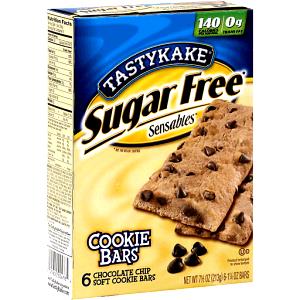 1 bar (35 g) Sensables Sugar Free Chocolate Chocolate Chip Cookie Bars