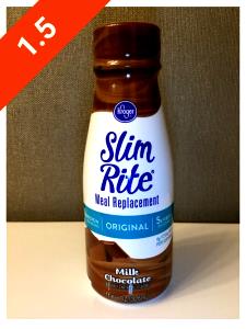 1 bottle (325 ml) Slim-Rite Milk Chocolate