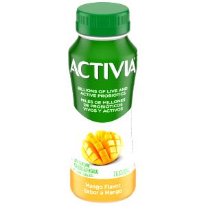 1 Bottle Yogurt, Activia Drinks, Mango