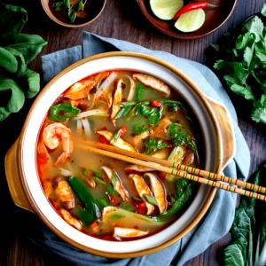 1 bowl (8 oz) Thai Hot Pot