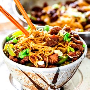 1 bowl Mongolian Steak Ramen