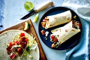 1 burrito (0.7 oz) Cheese (Burrito/Fajitas/Salad)