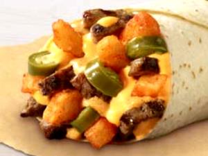1 burrito Steak Rattlesnake Fries Burrito