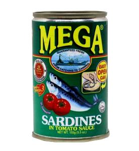 1 can (155 g) Sardines in Tomato Sauce (Can)