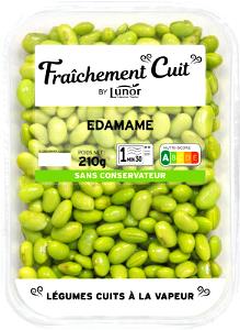 1 container (150 g) Cooked Edamame