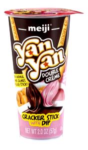 1 container (30 g) Yan Yan Double Cream Chocolate & Strawberry