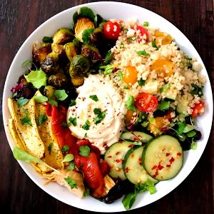1 container (420 g) Mediterranean Mezze Bowl