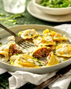 1 cup (165 g) Veal Osso Bucco Ravioli