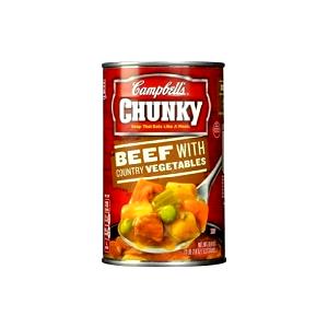 1 cup (245 g) Chunky Beef with Country Vegetables Soup