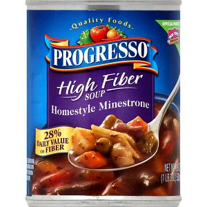 1 cup (250 g) High Fiber Homestyle Minestrone Soup