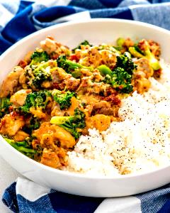 1 cup (60 g) Chicken Broccoli